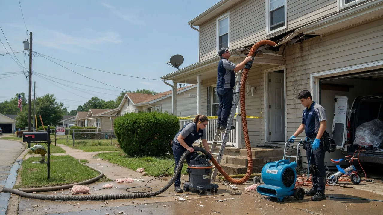 Water Damage Restoration in Cortland, OH near me